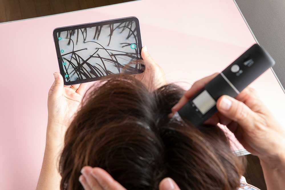 ヘッドスパ施術の流れ2