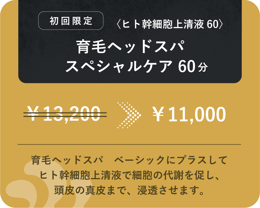 育毛ヘッドスパ・クーポン
